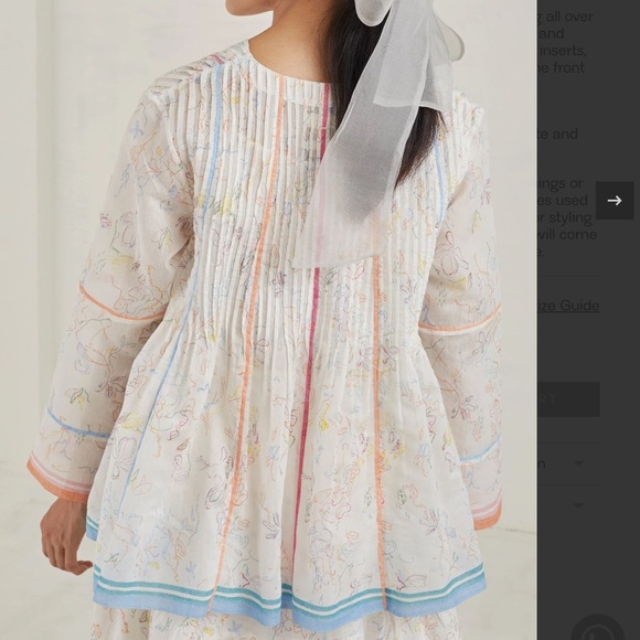 EKA Design Miller Studio Top Handwoven Handcrafted Small - Picture 13 of 15